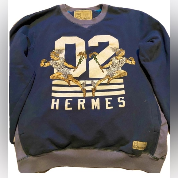 Entree LS Other - Entree LS Men’s Hermes Navy Hercules Crewneck Sweater.